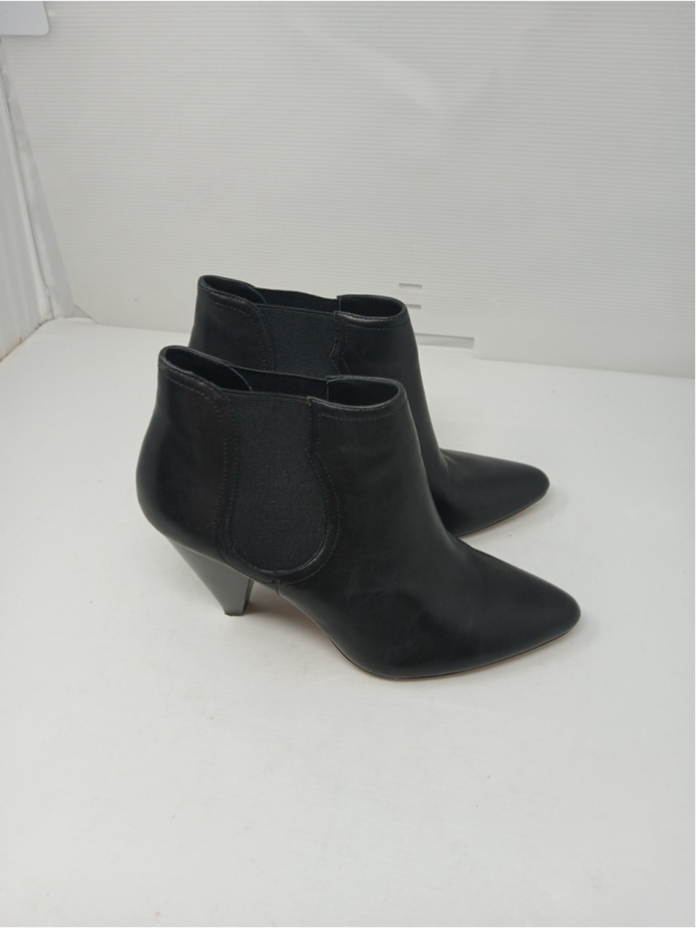 Joie Barleena Boots Size 10 Black Leather Booties Ankle